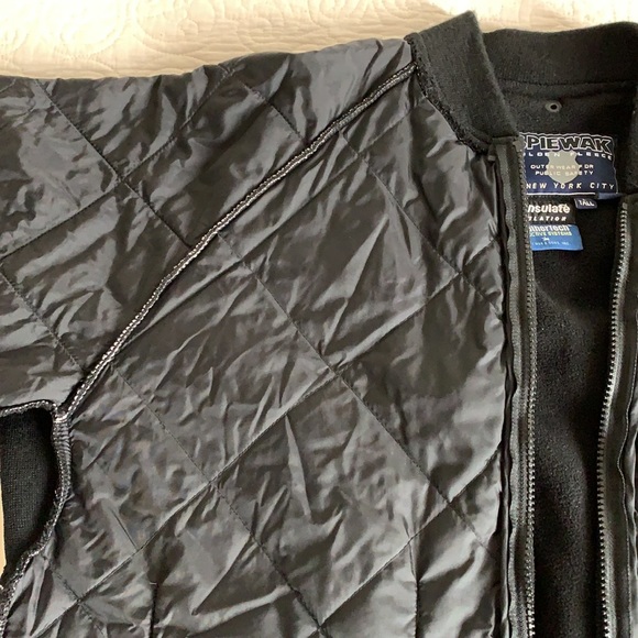 Black Sports Puffy Jacket - Picture 3 of 4